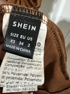 Mesh Maxi Shein Dress Brown thumbnail 4