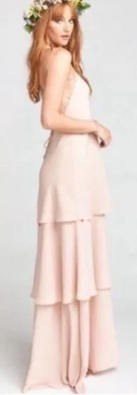 Show Me Your MuMu Calypso Tiered Maxi Dress Small thumbnail 2