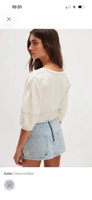 free people mini skirt  thumbnail 3