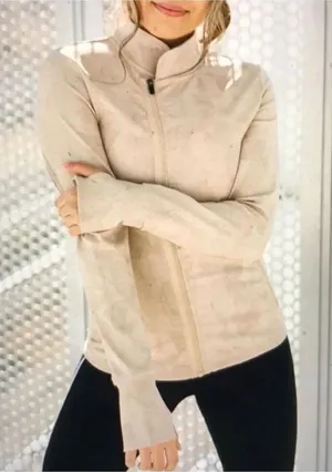 Zyia Active Moab Form Athleisure asymmetrical workout jacket thumbnail 1