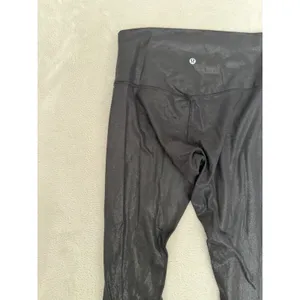 Lululemon Align High-Rise Pant 25" Leggings Shine Radiate Foil Print Black 8 thumbnail 8