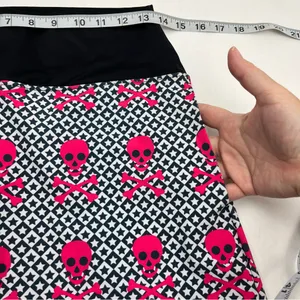 Faye‎ + Florie Pink Skull Star Black Shorts Womens Size Small Athletic NEW thumbnail 7