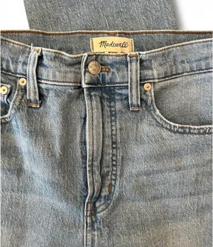 Madewell The Perfect Vintage Jeans Straight High-Rise Leg 27 thumbnail 3