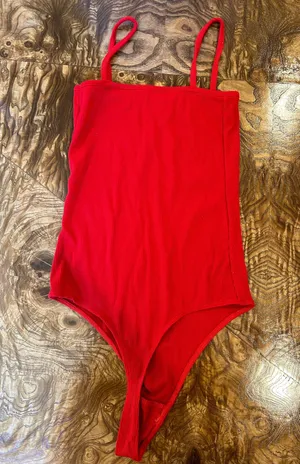 Red Brandy Melville Bodysuit thumbnail 2