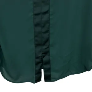 J Crew 365 Dark Emerald Green Evergreen Jewel Tone Pleated Front Blouse‎ Small thumbnail 6