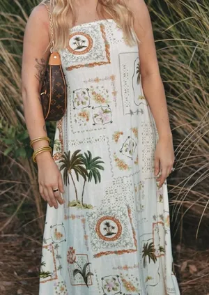 Paper Heart Maxi Dress thumbnail 1