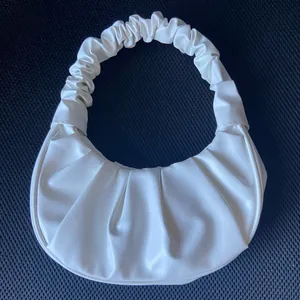 SheIn White Ruched Mini Purse thumbnail 4