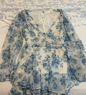 Altar'd State Romper Floral thumbnail 1