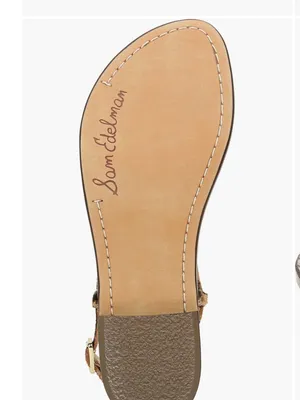 NEW Sam Edelman Gigi Sandal 7.5 M, CYPRUS TAN MULTI Calf Hair Leather thumbnail 6