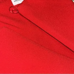 Dress The Population Red One Shoulder Midi Dress(Size Small) thumbnail 8