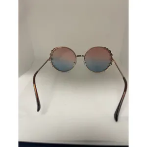 Oval Rhinestone Sunglasses Goldtone‎ Frames D8 Gold thumbnail 3