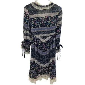 Its Anitsa Paris Womens M Floral Camelia Dress France T2 Vintage thumbnail 2