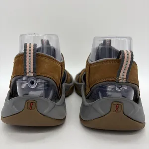 Privo by‎ Clarks Womens 7 Sandals Joyner Brown Leather Hiking Walking Outdoors thumbnail 5