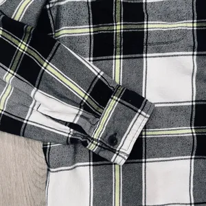 American Eagle Men’s Classic Fit Button Down Plaid Flannel Shirt Large thumbnail 6