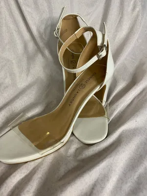 Chinese Laundry white high heels  thumbnail 1