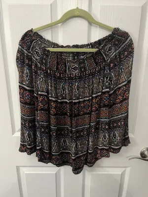 Living Doll Size Large Boho 3/4 Sleeve Top thumbnail 1
