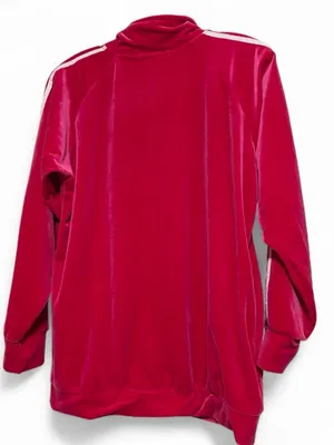 NWOT Uzbek Asian style fushia hot pink velour two piece tracksuit thumbnail 2