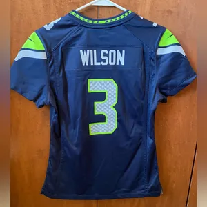 Seattle Seahawks Russel Wilson Women’s Jersey thumbnail 2