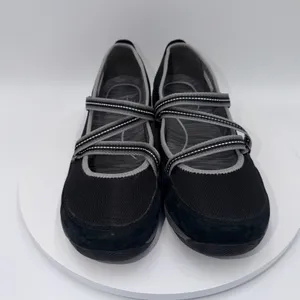 Dansko Womens Hazel Black Suede Mesh Mary Jane Flats Sneakers Size 42 11.5-12 thumbnail 3