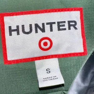 EUC HUNTER X TARGET Green & Orange Rain Jacket with Front Kangaroo Pocket thumbnail 3