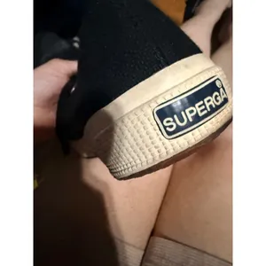 Superga 2750 Cotu Classic Shoes Women's 10 Black Low Top Canvas Sneakers Skater thumbnail 9
