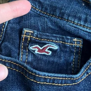 Hollister-co Women's Blue and Navy Shorts thumbnail 3