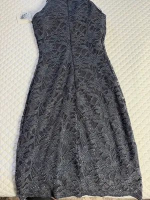 * Elegant Black Lace Dress thumbnail 2