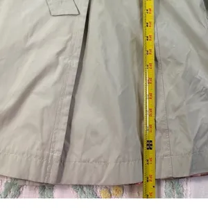 1 Madison Classic Double Breasted Belted Trench Coat Light Sage Green Size S‎ thumbnail 5