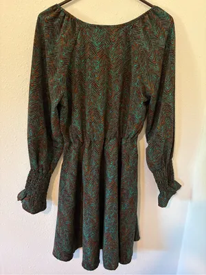 Wrangler Retro Women’s Smocked Sleeve Dress thumbnail 2