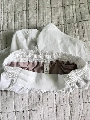 Lululemon White Hotty Hot Shorts thumbnail 3