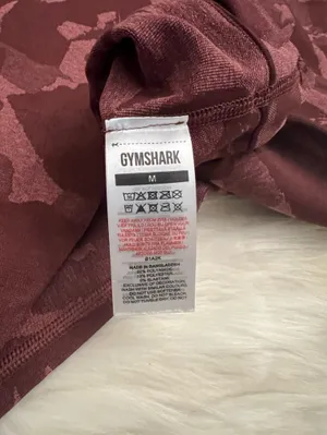 Gymshark Adapt Camo Seamless Leggings Savanna Cherry Brown Size M thumbnail 2