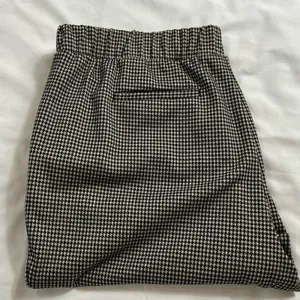 Herringbone Black Tan Straight Leg Slacks XL Stretch Pants Office Wear Casual thumbnail 8
