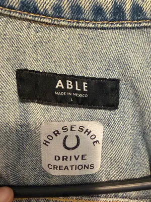Jean Jacket Blue Size L thumbnail 3
