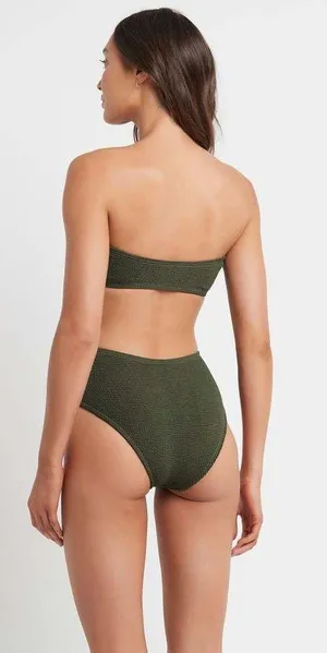 Olive Green Palmer Bikini Bottoms thumbnail 2