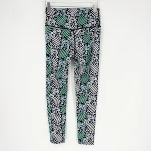 Free People Movement Lose Control Printed High Rise Leggings‎ S Athleisure thumbnail 3