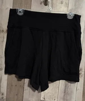Athleta Breathe Shortie Black Soft Shorts Size medium thumbnail 1