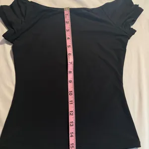 SUUKSESS Black Off The Shoulder Short Sleeve Top XS Polyamide Stretch Slim Fit thumbnail 7