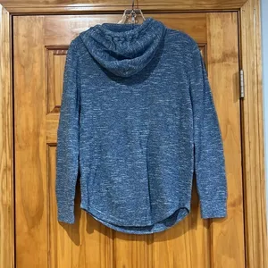 Hollister Blue Hooded Sweatshirt XS thumbnail 4