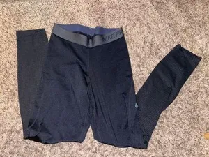 Nike Pro Leggings Black thumbnail 1