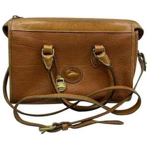 dooney and bourke vintage classic brown leather cr thumbnail 1