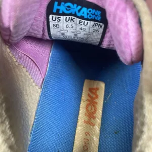 Hoka One Clifton 9 Womens Size 8 Shoes Pink Running Sneakers Athletic thumbnail 11