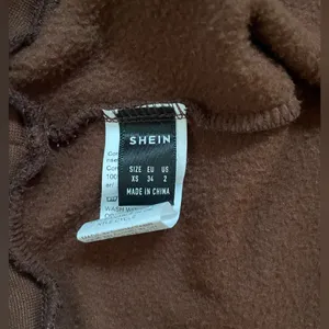SheIn EZwear Colorblock Half Zip Drop Shoulder Sweatshirt thumbnail 4