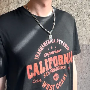 Good Luck Pendant Necklace for Men Women Streetwear Punk Hip Hop Unisex Style thumbnail 7