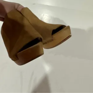 Dolce Vita Tan‎ Suede Fridge Wedge Clog Sandals Size 9 thumbnail 5