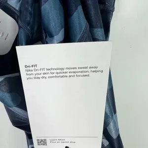 NWT One Dri-Fit Foiled Camo Print Leggings Thunder Blue Size Small S NEW thumbnail 11