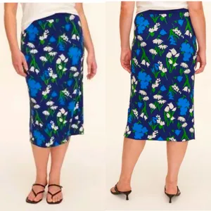 Kate Spade New York x Target Women's Mixed Floral Sweater Midi Skirt Size XL NEW thumbnail 2