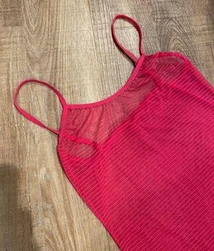 Mesh Sheer Dress Pink thumbnail 2