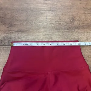 Alo Yoga High Waist Airlift Leggings Red Small 28" Inseam Activewear Yoga FLAWED thumbnail 8