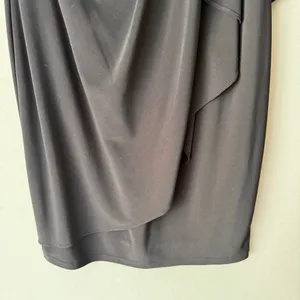 Cache sz 8 Black one shoulder mini Dress‎ thumbnail 3