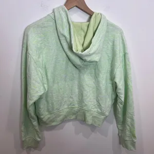 UGG Cropped Lime Green Hoodie Jacket thumbnail 4